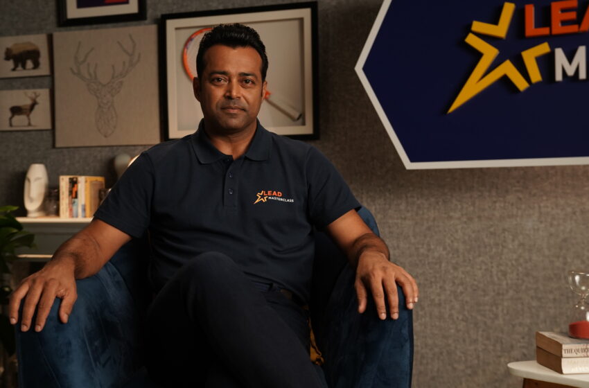  LEAD boosts Student Confidence in small towns; conducts exclusive Masterclass on  Leadership and Collaboration with Tennis legend Leander Paes