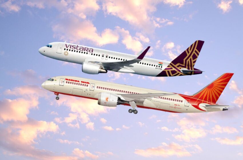 Air India and Vistara Enter Interline Partnership