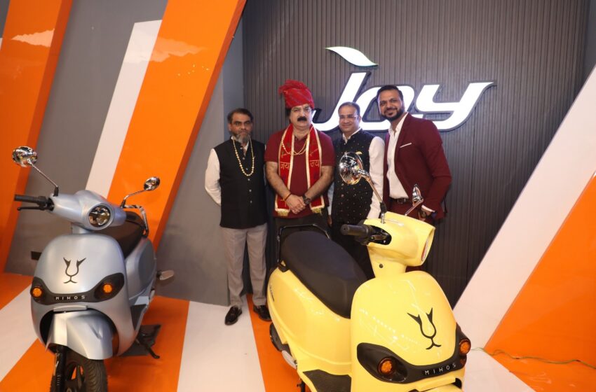 Joy E-bike Inaugurates Distributor Showroom in Jaipur