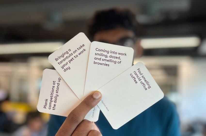 Plum launches ‘Cards Against Work’: a hilarious card game that breaks the ice at workplaces