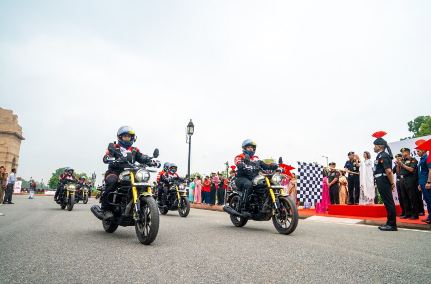  TVS Motor Company partners with Indian Army for the all-women motorcycle rally to commemorate the 24th Kargil Vijay Diwas
