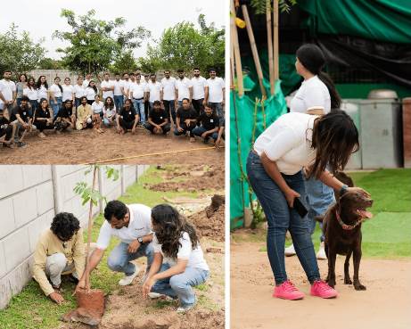 Ratnaakar Group Joins Hands with Barkville Foundation to Create a Green Oasis for Rescued Animals
