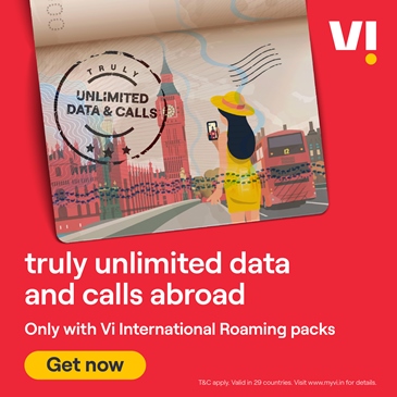 This Travel Season, Vi Dials-Up International Roaming Campaign with Unlimited Free Incoming at just Rs. 133/Day in 100+ Countries
