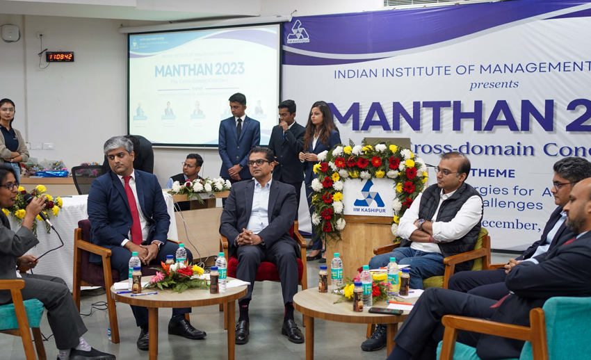 “MANTHAN 2023” CONCLAVE AT IIM KASHIPUR SHEDS LIGHT ON CROSS-DOMAIN SYNERGIES FOR GLOBAL CHALLENGES