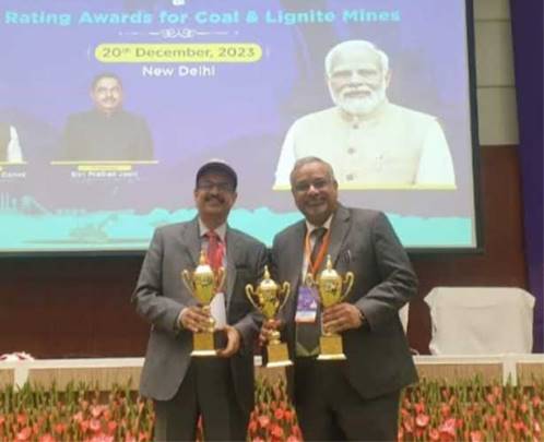  NTPC Coal Mining Projects Shine Bright with Star Rating Awards for Sustainable Mining Excellence