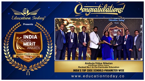 Ambuja Vidya Niketan Clinches Top Honour at India School Merit Awards for Excellence in Co-curricular Education
