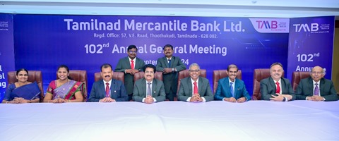 Tamilnad Mercantile Bank announces growth strategies at the 102nd AGM