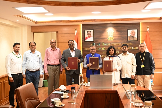  IndusInd Bank Limited (IBL) and Bharat Financial Inclusion Limited (BFIL) sign MoU with Ministry of Agriculture and Farmers Welfare, Government of India, to launch Bharat Sanjeevani Krishi Utthan initiative supporting Farmer Producer Organizations