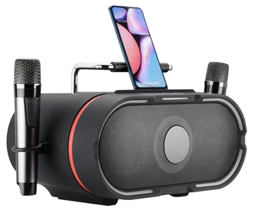 Ready to steal the show from your favourite club? Meet the Croma 100W Karaoke Machine!