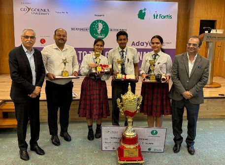 Sunbeam School, Lahartara from Varanasi emerges as the winner for 8th Edition of PsychED – India’s largest and Only Psychology Quiz