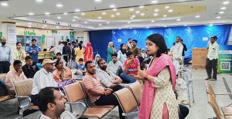  Health Awareness Talk organised at Fortis Escorts Hospital, Jaipur on World Health Day