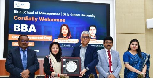  Birla Global University Hosts Commencement Day for Bachelor of Business Administration (2026-30 Batch)