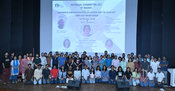  IIT Mandi Strengthens Culture of Dignity and Respect Through One-day Workshop on Gender Sensitisation and POSH Act (2013)